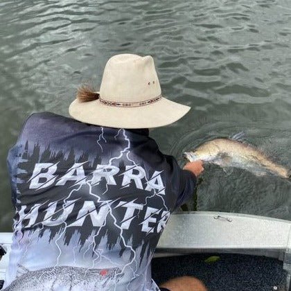 Boar Barra – Fishing Shirt by LJMDesign
