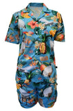 Load image into Gallery viewer, Adult Short Sleeve Sun Safe Shirt - Bin Chicken Aqua Blue - Design Works Apparel - Create Your Vibe Outdoors sun protection