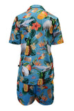 Load image into Gallery viewer, Adult Short Sleeve Sun Safe Shirt - Bin Chicken Aqua Blue - Design Works Apparel - Create Your Vibe Outdoors sun protection