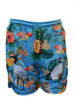 Load image into Gallery viewer, Adult Sun Safe Hawaiian Shorts - Bin Chicken Aqua Blue - Design Works Apparel - Create Your Vibe Outdoors sun protection