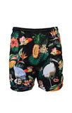 Load image into Gallery viewer, Adult Sun Safe Hawaiian Shorts - Bin Chicken Black - Design Works Apparel - Create Your Vibe Outdoors sun protection