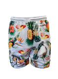 Load image into Gallery viewer, Adult Sun Safe Hawaiian Shorts - Bin Chicken White - Design Works Apparel - Create Your Vibe Outdoors sun protection