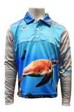 Load image into Gallery viewer, Kids Long Sleeve Shirt - Fishing Sunshine Coast - Design Works Apparel - Create Your Vibe Outdoors sun protection