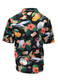 Load image into Gallery viewer, Kids Short Sleeve Shirt - Black Bin Chicken - Design Works Apparel - Create Your Vibe Outdoors sun protection