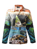 Load image into Gallery viewer, Adult Long Sleeve Fishing Shirts - Maggie Island - Design Works Apparel - Create Your Vibe Outdoors sun protection