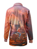 Load image into Gallery viewer, Women&#39;s Adult Long Sleeve - Brumby Dreaming - Design Works Apparel - Create Your Vibe Outdoors sun protection